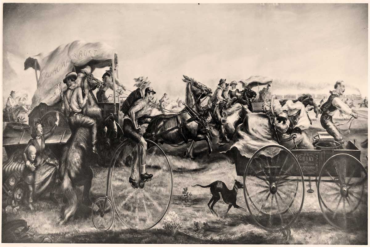 land rush of 1889
