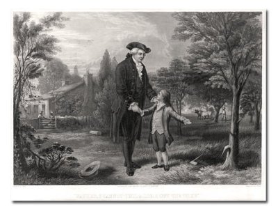Free History Studies: George Washington and the Cherry Tree