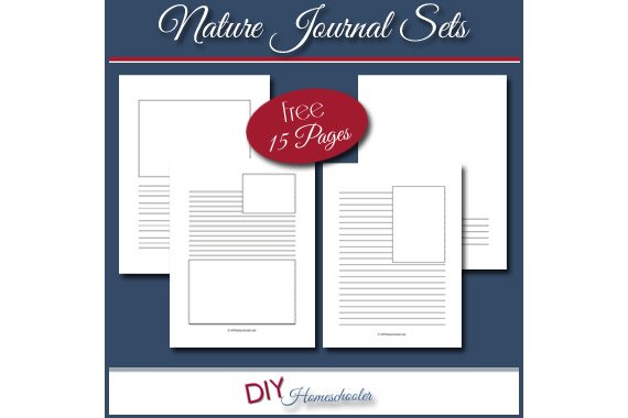 Nature Journal Notebooking Sets {Free Download}